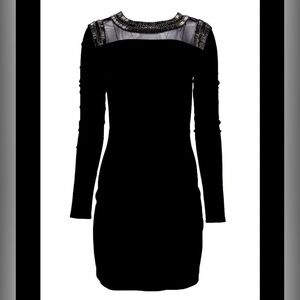 Armani Exchange black dress